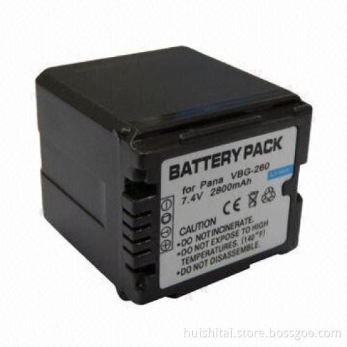 Battery for Panasonic VW-VBG260/TM10/SD500/SD700/SD100